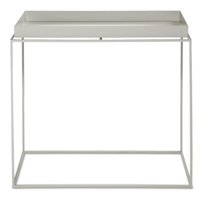 Tray Beistelltisch, H 50/54 x B 40 x T 60 cm, Warm grey
