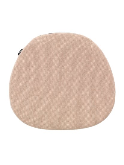 Soft Seats Sitzauflagen, Typ B (B 41,5 x T 37 cm), Stoff Hopsak, Nude / elfenbein