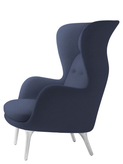 Ro Sessel, Christianshavn 1153 - Blue Uni, Ohne Fußhocker