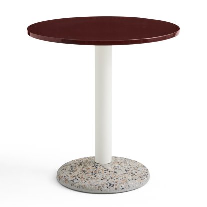 Ceramic Tisch, Bordeaux ceramic, Ø 70 cm
