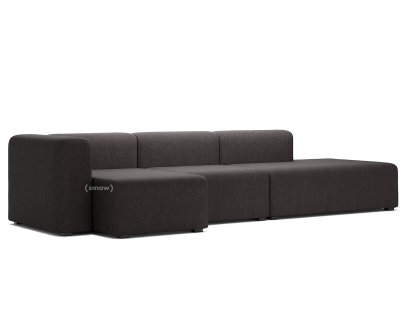 Mags Sofa mit Récamière, Armlehne links, Hallingdal 376 - braun
