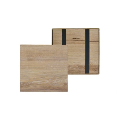 Holzauflage (einzeln) für USM Haller Regale, Größe M, 35 cm x 35 cm, Eiche, weißgeölt