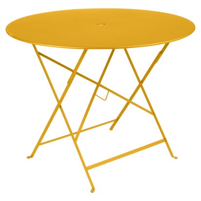 Bistro Klapptisch rund, H 74 x Ø 96 cm, Honig