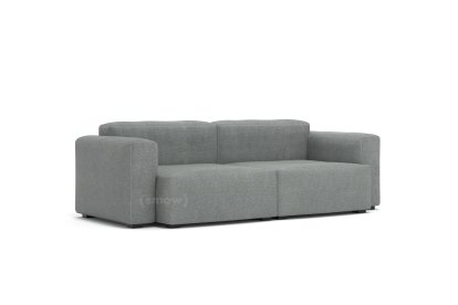 Mags Soft Sofa Kombination 1, 2,5 Sitzer, Hallingdal 166 - schwarz/weiß