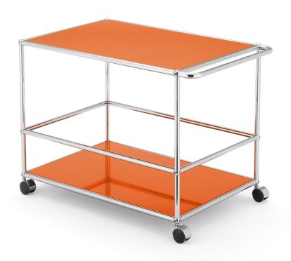 USM Haller Servierwagen Typ 1, Reinorange RAL 2004