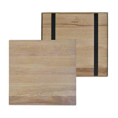 Holzauflage (einzeln) für USM Haller Regale, Größe M, 50 cm x 50 cm, Eiche, weißgeölt