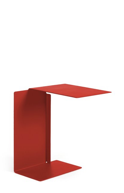 Diana Beistelltisch, Diana B, korallenrot