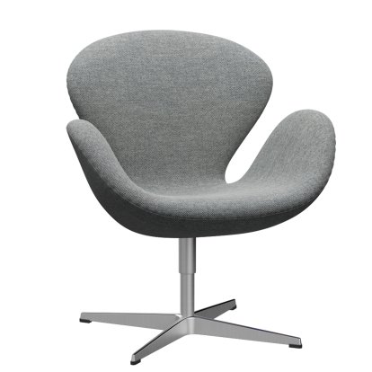 Swan Chair, 40 cm, Hallingdal 65, 116 - White grey