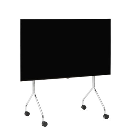 Moon TV-Ständer, Regular, Chrome