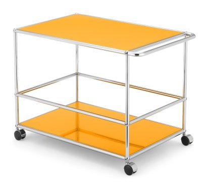 USM Haller Servierwagen Typ 1, Goldgelb RAL 1004