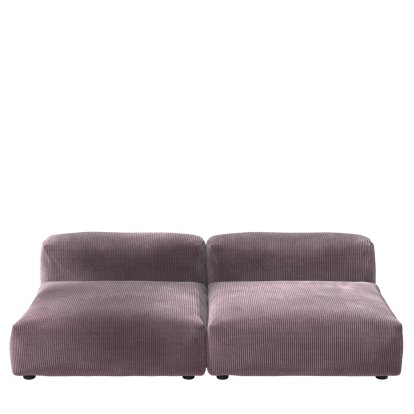 Vetsak Sofa Set 1, L, Cord velours - Blossom, Ohne Kissen