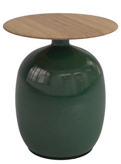 Blow Beistelltisch, Emerald, Ø 42 x H 46,5 cm