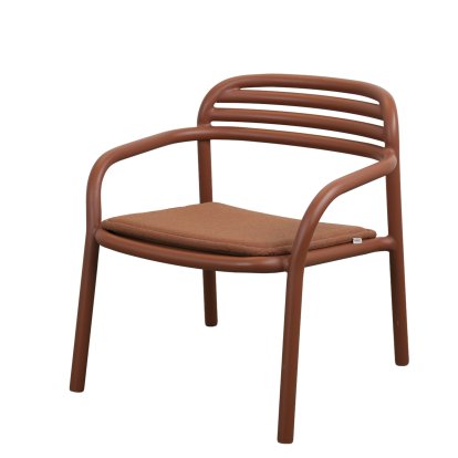 Bliss Loungesessel, Desert red, Desert red