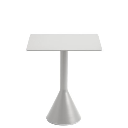 Palissade Cone Tisch, L 65 x B 65 x H 74, Sky grey