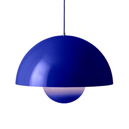 Flowerpot VP2 Pendelleuchte, Cobalt blue