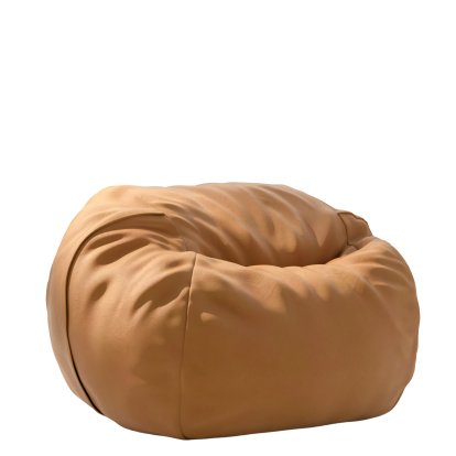 Vetsak Sitzsack, M (H 70 x Ø 110 cm), Leather - Brown